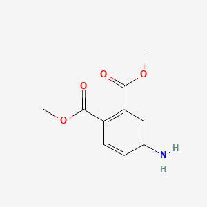 Dimethyl 4-aminophthalate chemical structure (CAS 51832-31-6)