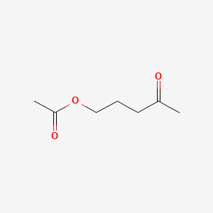 4-Oxopentyl acetate chemical structure (CAS 5185-97-7)