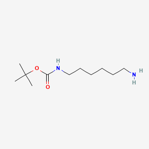 N-Boc-1,6-Diaminohexane chemical structure (CAS 51857-17-1)