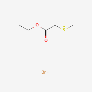 (Ethoxycarbonylmethyl)dimethylsulfonium bromide chemical structure (CAS 5187-82-6)