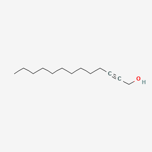 2-Tridecyn-1-ol chemical structure (CAS 51887-25-3)