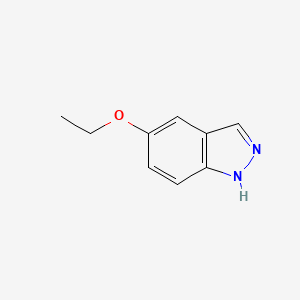 5-Ethoxy-1H-indazole chemical structure (CAS 518990-35-7)