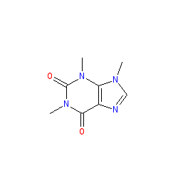 1,3,9-Trimethyl-3,9-dihydro-1H-purine-2,6-dione chemical structure (CAS 519-32-4)