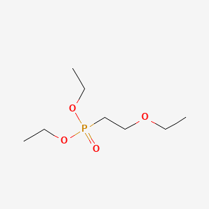 Diethyl (2-ethoxyethyl)phosphonate chemical structure (CAS 5191-35-5)