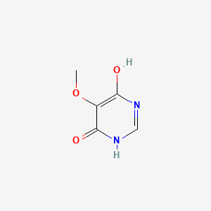 4,6-Dihydroxy-5-methoxypyrimidine chemical structure (CAS 5193-84-0)