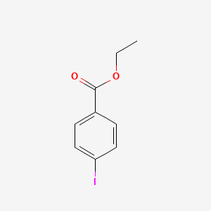 Ethyl 4-iodobenzoate chemical structure (CAS 51934-41-9)