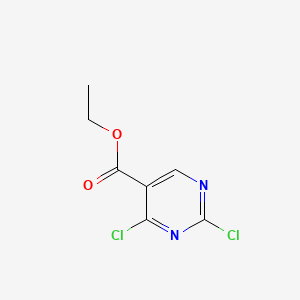 Ethyl 2,4-Dichloro-5-pyrimidinecarboxylate chemical structure (CAS 51940-64-8)