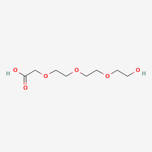 HO-PEG3-CH2COOH chemical structure (CAS 51951-05-4)