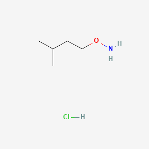 O-Isopentylhydroxylamine hydrochloride chemical structure (CAS 51951-35-0)