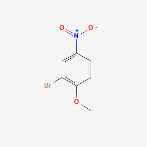 2-Bromo-1-methoxy-4-nitrobenzene chemical structure (CAS 5197-28-4)