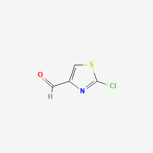 2-Chloro-4-formylthiazole chemical structure (CAS 5198-79-8)