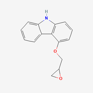 4-Glycidyloxycarbazole chemical structure (CAS 51997-51-4)