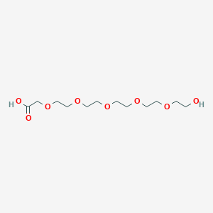 Ho-peg5-ch2cooh chemical structure (CAS 52026-48-9)