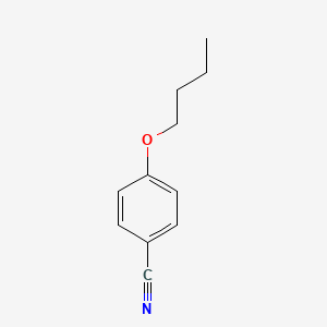 4-Butoxybenzonitrile chemical structure (CAS 5203-14-5)
