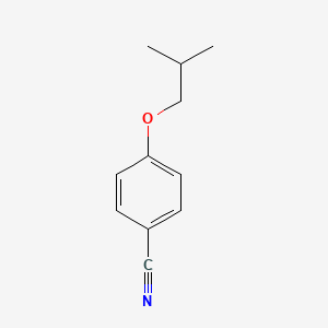 4-iso-Butoxybenzonitrile chemical structure (CAS 5203-15-6)