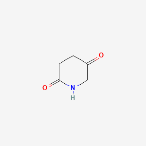 Piperidine-2,5-dione chemical structure (CAS 52065-78-8)
