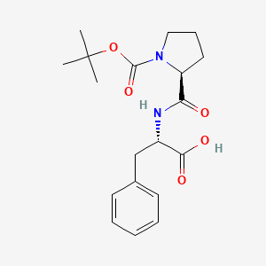Boc-Pro-Phe-OH chemical structure (CAS 52071-65-5)