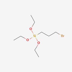 (3-Bromopropyl)triethoxysilane chemical structure (CAS 52090-18-3)
