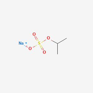 Sodium isopropyl sulfate chemical structure (CAS 52096-25-0)