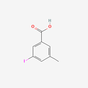 3-Iodo-5-methylbenzoic acid chemical structure (CAS 52107-90-1)