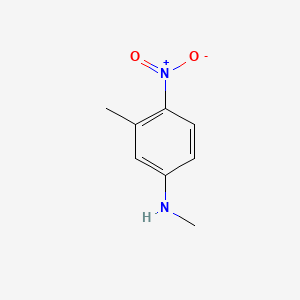 N,3-Dimethyl-4-nitroaniline chemical structure (CAS 52177-10-3)