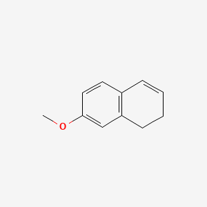 7-Methoxy-1,2-dihydronaphthalene chemical structure (CAS 52178-91-3)