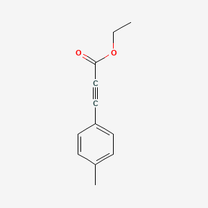 Ethyl 3-(p-tolyl)propiolate chemical structure (CAS 52188-06-4)