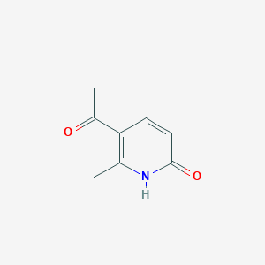 5-Acetyl-6-methylpyridin-2(1H)-one chemical structure (CAS 5220-65-5)