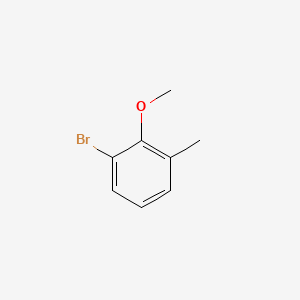 1-Bromo-2-methoxy-3-methylbenzene chemical structure (CAS 52200-69-8)
