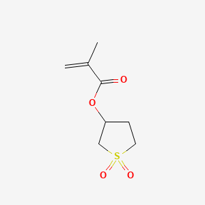 1,1-Dioxidotetrahydrothiophen-3-yl methacrylate chemical structure (CAS 52298-80-3)
