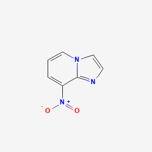 8-Nitroimidazo[1,2-a]pyridine chemical structure (CAS 52310-46-0)