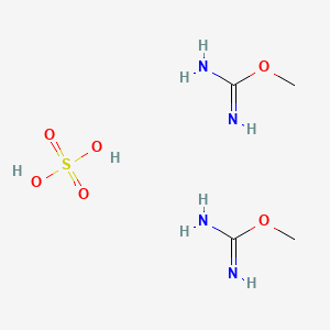 O-Methylisourea hemisulfate chemical structure (CAS 52328-05-9)
