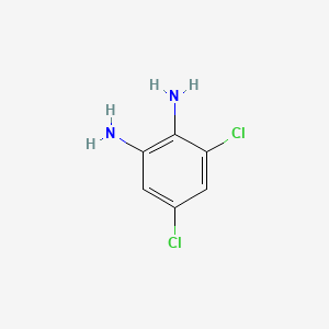 3,5-Dichlorobenzene-1,2-diamine chemical structure (CAS 5233-04-5)
