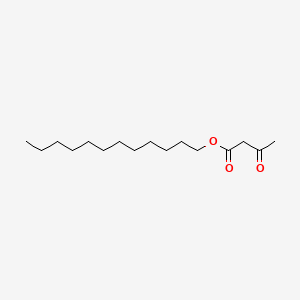 Dodecyl 3-oxobutanoate chemical structure (CAS 52406-22-1)