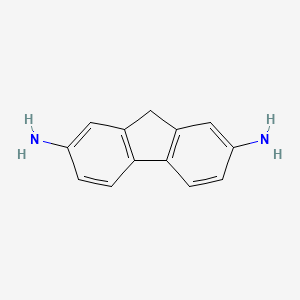 2,7-Diamino-fluorene chemical structure (CAS 525-64-4)