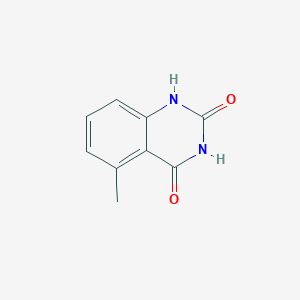 5-Methylquinazoline-2,4(1H,3H)-dione chemical structure (CAS 52570-39-5)