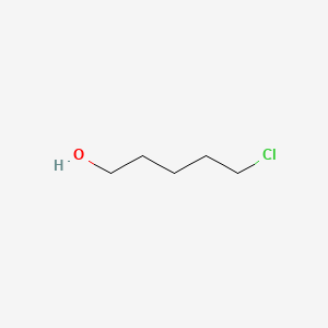 5-Chloropentan-1-ol chemical structure (CAS 5259-98-3)