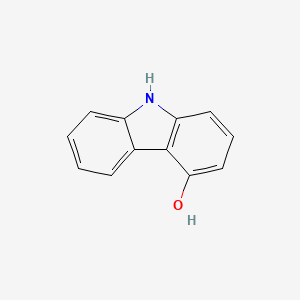 9H-Carbazol-4-ol chemical structure (CAS 52602-39-8)