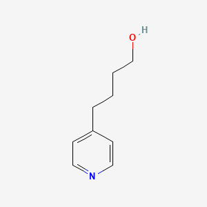 4-(Pyridin-4-yl)butan-1-ol chemical structure (CAS 5264-15-3)
