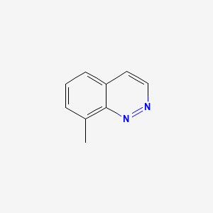 8-Methylcinnoline chemical structure (CAS 5265-38-3)