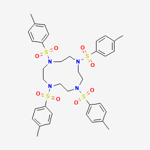 1,4,7,10-Tetratosyl-1,4,7,10-tetraazacyclododecane chemical structure (CAS 52667-88-6)