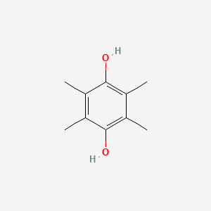 2,3,5,6-Tetramethylbenzene-1,4-diol chemical structure (CAS 527-18-4)