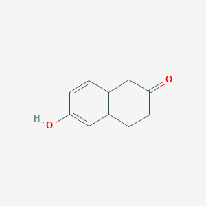 6-Hydroxy-2-tetralone chemical structure (CAS 52727-28-3)