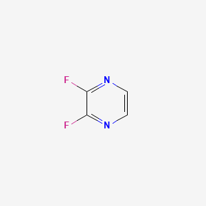 2,3-Difluoropyrazine chemical structure (CAS 52751-15-2)