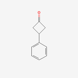 3-Phenylcyclobutanone chemical structure (CAS 52784-31-3)