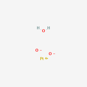 Platinum(IV) oxide xhydrate chemical structure (CAS 52785-06-5)