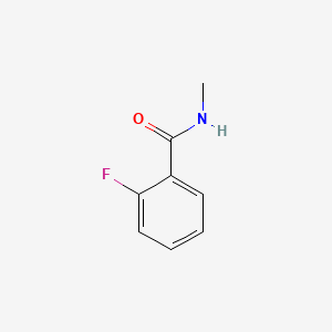 2-Fluoro-n-methylbenzamide chemical structure (CAS 52833-63-3)