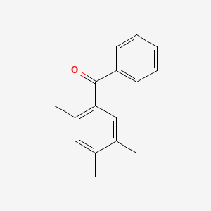 Phenyl(2,4,5-trimethylphenyl)methanone chemical structure (CAS 52890-52-5)