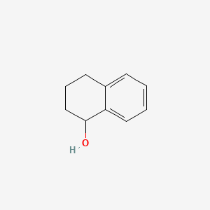 1,2,3,4-Tetrahydronaphthalen-1-ol chemical structure (CAS 529-33-9)