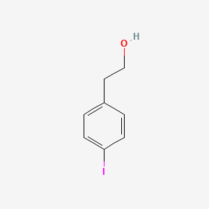 2-(4-Iodophenyl)ethanol chemical structure (CAS 52914-23-5)